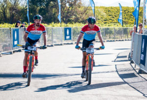Marco Joubert (left) and Dylan Rebello Winelands Encounter stage three