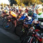 Riders looking focused ahead of the inaugural 100 Cycle Challenge. Photo: 100 Cycle Challenge