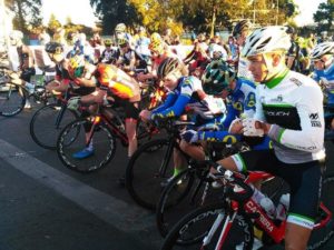 Riders looking focused ahead of the inaugural 100 Cycle Challenge. Photo: 100 Cycle Challenge