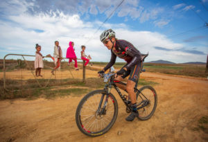 Supporters on route Amarider 100Miler