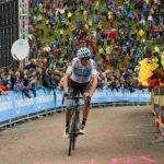 In dramatic fashion, Team Sky's Chris Froome climbed to victory on stage 19 of the Giro d'Italia atop Monte Jafferau. Photo: Marco Alpozzi/LaPresse