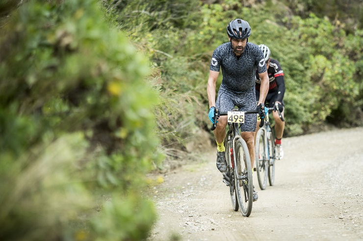 David George in action at the Swartberg 100 a couple of weeks ago. Photo: JMMPentax
