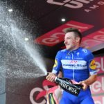 Giro d'Italia 2018, tappa 13 da Ferrara a Nervesa della Battaglia Quick-Step Floors' Elia Viviani won his fourth Giro d'Italia stage