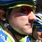 Elia Viviani, pictured here, took his second straight race win in stage three of the Giro d'Italia in Italy today. Photo: Photo credits