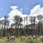 The peloton in action on stage six of the Giro d'Italia