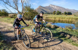 Scenic photo of riders stage one Gravel & Grape Extreme 3-day