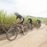 Men's winning pair, NAD Pro's Matt Beers and Nico Bell in action during stage three of the sani2c Race. Photo: Anthony Grote