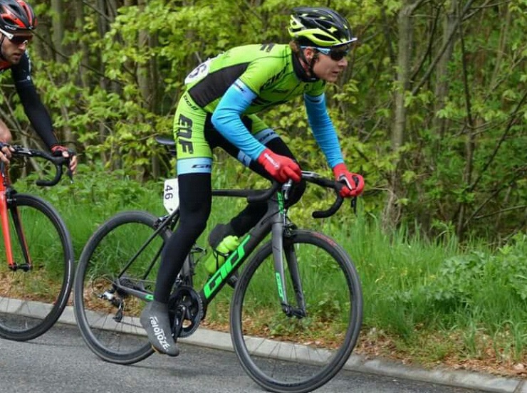 Morne van Niekerk in action in Europe. Photo: Supplied