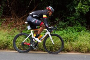 Team BCX's Nolan Hoffman in action during this year's Tour Durban