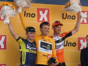 DiData's Edvald Boasson Hagen (middle) will look to defend his title of the Tour of Norway when the five-stage race begins tomorrow. Photo: Photo credits