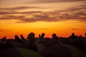 Riders gear up for the start of day two of sani2c Trail.
