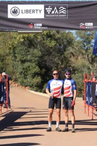 HB Kruger and Regis Maniora won stage one of the Liberty Waterberg Encounter