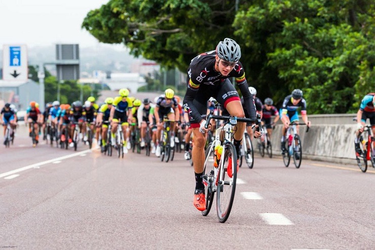 Marc Pritzen enjoyed his second victory in a week when he claimed the overall title in the Vets & Junior Tour today. Photo: Anthony Grote Photography