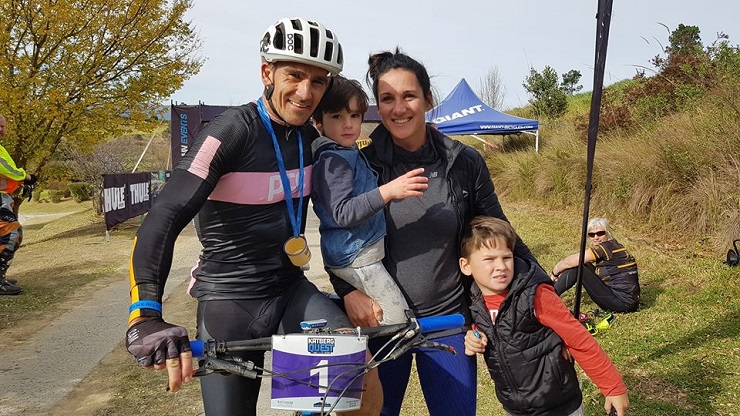 Stuart Marais (left) won the inaugural Katberg Quest after claiming victory on stage two today. Photo: facebook.com/katbergquest/