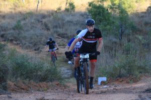 Hanco Kachelhoffer in action on day two of the Liberty Waterberg Encounter