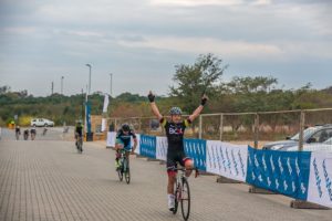 David Maree came out trumps in the elite men's category of the Jock Classic. Photo: Memories 4 U Photography