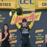 Dylan Groenewegen of the LottoNL–Jumbo team won stage eight of the Tour de France