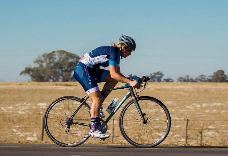 Hayley Preen (pictured) surprised herself with a clean sweep of titles at the USSA cycling championships in Pretoria this week. Photo: Double ST
