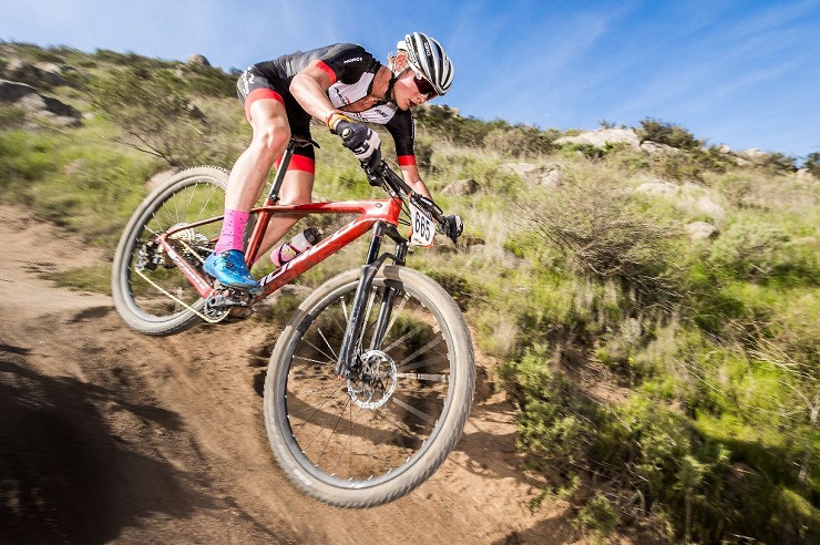 Hennie van Wyk, who is still at school in Pretoria, won the junior men's title at the Swadini Youth Festival today. Photo: Philip Beckman