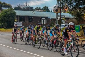 A bunch in action during the Jock Classic. Photo: Memories 4 U Photography