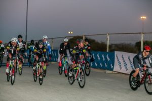 The men riders jetting off in the early morning at the Jock Classic. Photo: Memories 4 U Photography