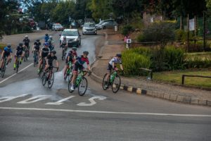 The elite women taking on a turn during the Jock Classic. Photo: Memories 4 U Photography
