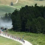 The peloton in action during stage 10 of the Tour de France