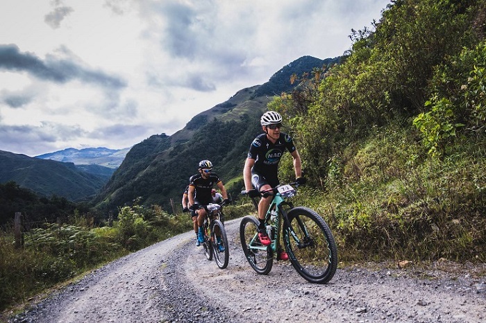 South Africa's Gawie Combrinck during stage four of the La Leyenda del Dorado