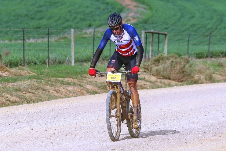 HB Kruger, pictured here during the Around the Pot Overberg 100-Miler