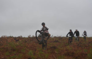 Storms River Traverse riders shows skills