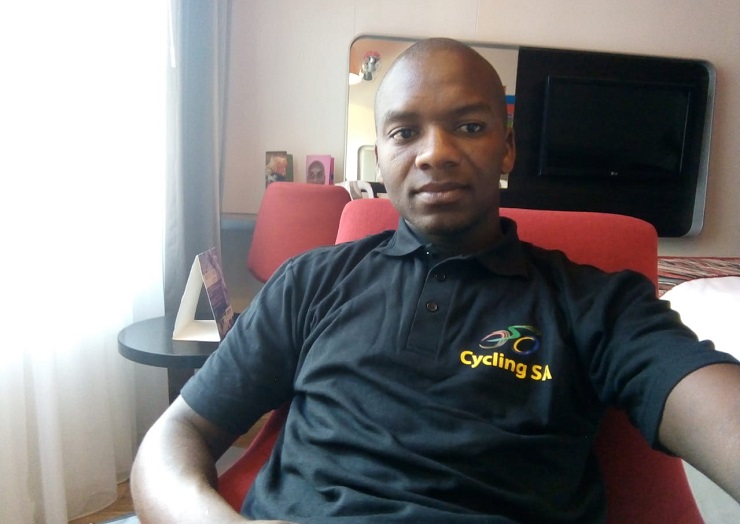 Cycling South Africa's Bonga Ngqobane (pictured) has admitted that the federation had lost credibility following the recent withdrawal of riders from global events due to lack of funding. Photo: Supplied