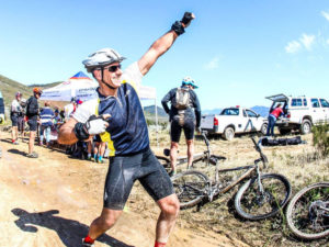 Dr Evil Classic stage one rider full of energy