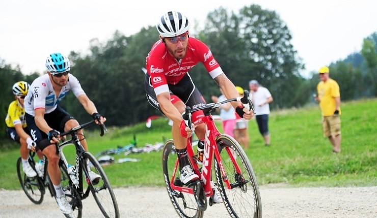 The 29-year-old Giacomo Nizzolo recently signed a two-year deal with Team Dimension Data