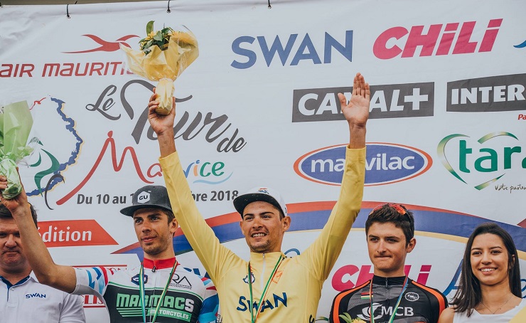 South African Gustav Basson won the Tour de Maurice