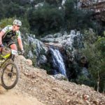 A rider 'living on the edge' during the Karoo to Coast. Photo: oakpics.com