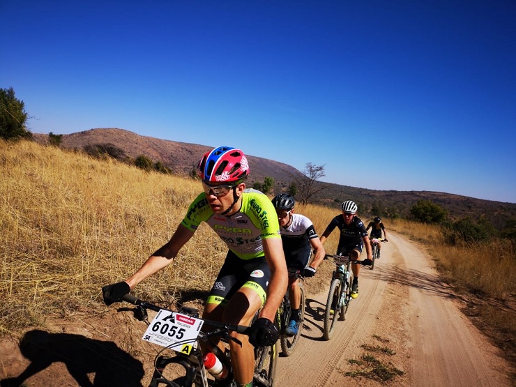 NAD Pro's Wessel Botha won the fifth Trailseeker Series event at Lionman in Mabalingwe, Limpopo, today. Photo: @TrailSeekerMTB/Twitter