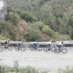 A bunch of riders in action during a previous stage of the Vuelta a Espana