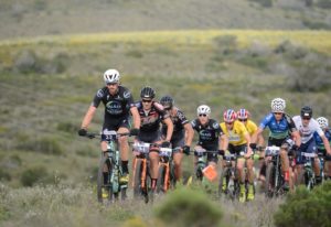 The elite men teams in action during stage two of the Cape Pioneer Trek. Photo: Carli Smith