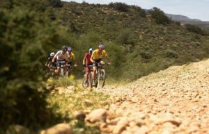 The leading men teams pictured during stage four of the Cape Pioneer Trek. Photo: Carli Smith