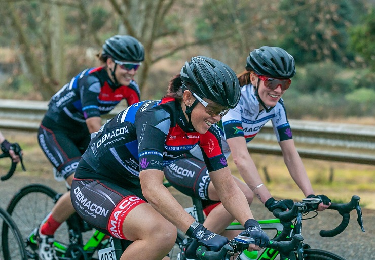 Top South African cyclist Lynette Burger (pictured) is on the road to recovery and was released from the hospital intensive care unit (ICU) last night, her husband David Pieterse confirmed today. Photo: Memories 4 U Photography