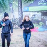 Samantha Sanders (left) and Amy McDougall withdrew from The U MTB Stage Race due to the race not being sanctioned by Cycling SA. Photo: Chris Hitchcock