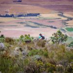 Riders were spoiled with splendid views during stage one of The U MTB Stage Race. Photo: Chris Hitchcock