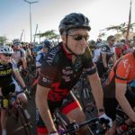 Riders anticipating the start of the 947 Cycle Challenge today. Photo: Telkom 947 Cycle Challenge