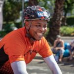 A rider full of smiles at the 947 Cycle Challenge. Photo: 947 Cycle Challenge