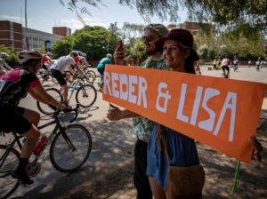 Support was aplenty at the 947 Cycle Challenge. Photo: 947 Cycle Challenge