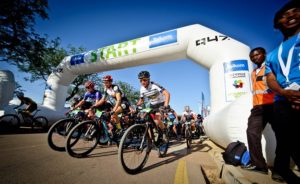 The start of the 947 MTB Challenge