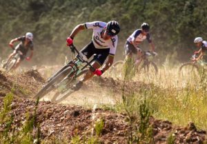 Alan Hatherly pictured taking on a technical bend during stage three of the Wines2Whales Shiraz. Photo: Nick Muzik
