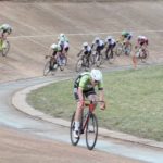 Riders moving around the bend of the track at the Joburg Grand Prix. Photo: Cycle Nation