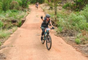 A rider enjoying a wide and flat section during the sixth Trailseeker Series event. Photo: Facebook/Nissan Trailseeker