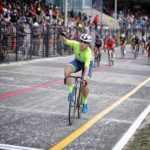 Bernard Esterhuizen pictured winning the 25-mile at the Paarl Boxing Day yesterday. Photo: Owen Lloyd